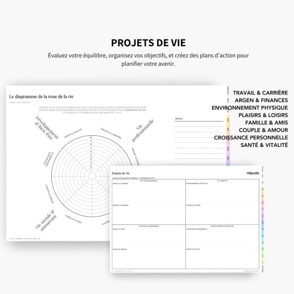 2024-2025 Planner digital - Le Planner Coach de Vie - Horizontal - Image 7