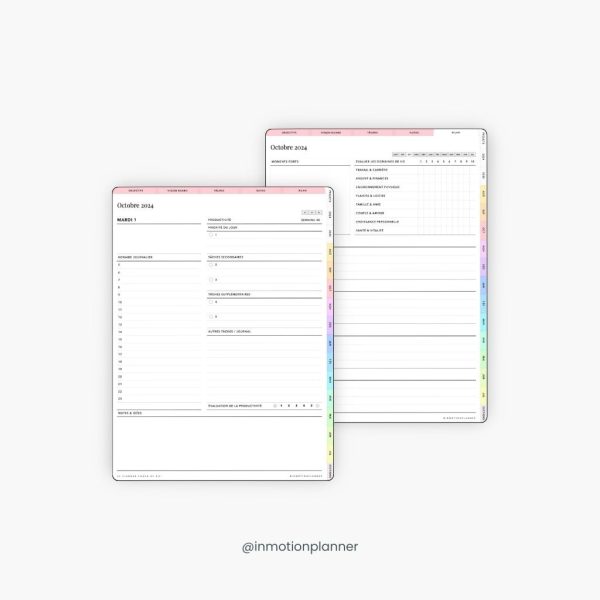 2024-2025 Planner digital - Le Planner Coach de Vie - Vertical - Image 10