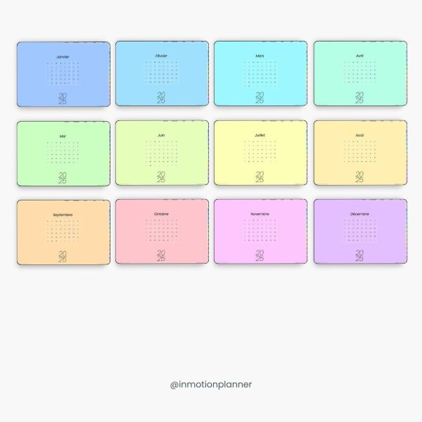 2025 Planner digital - Le Planner Coach de Vie - Horizontal - Image 13