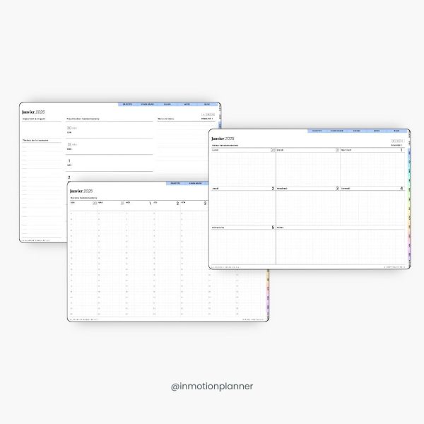 2025 Planner digital - Le Planner Coach de Vie - Horizontal - Image 9