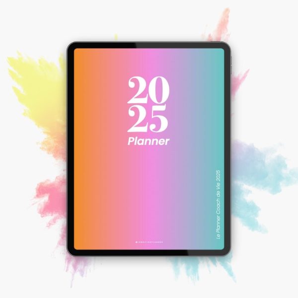 2025 Planner digital - Le Planner Coach de Vie - Vertical