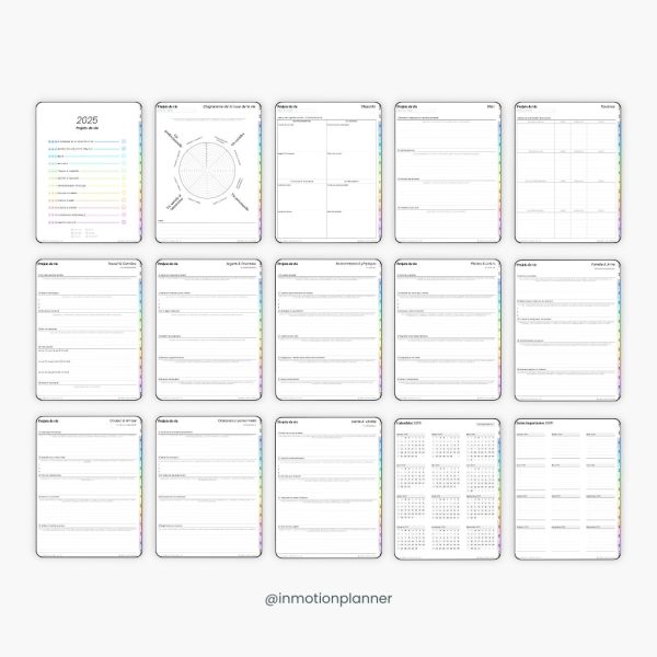 2025 Planner digital - Le Planner Coach de Vie - Vertical - Image 6