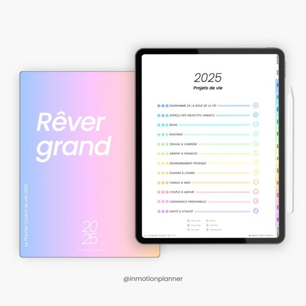 2025 Planner digital - Le Planner Coach de Vie - Vertical - Image 5