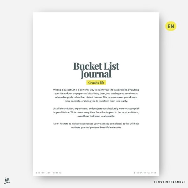 Journal Bucket List - Image 16