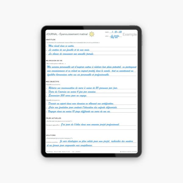 Journal Routine Positive - 90 jours - Image 2