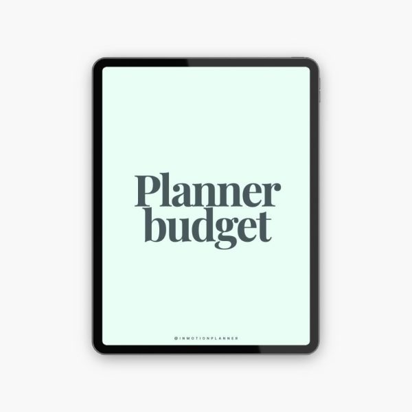 Planner Budget