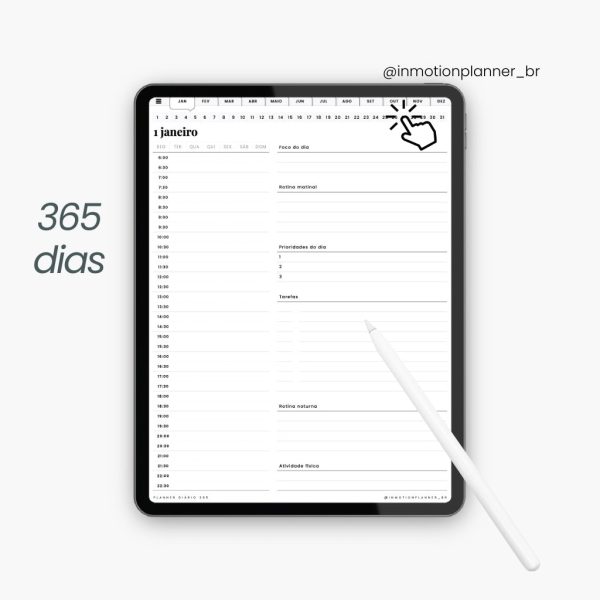 Planner Diário 365 (Portugais) - Image 6