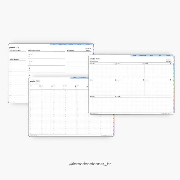 Planner Digital 2025 - Planner de Vida - Horizontal (Portugais) - Image 10