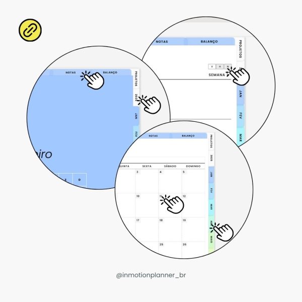 Planner Digital 2025 - Planner de Vida - Horizontal (Portugais) - Image 12