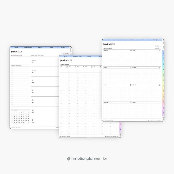 Planner Digital 2025 - Planner de Vida - Vertical (Portugais) - Image 10