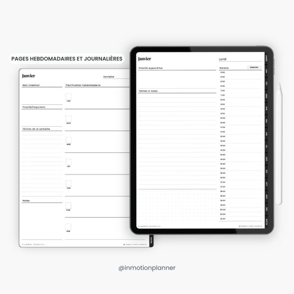 Planner digital Essentiel non daté - Image 5