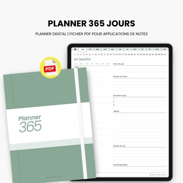 Planner digital Journalier 365 - Image 4