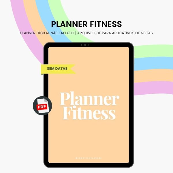 Planner Fitness Digital - Planner de Treino e Bem-Estar (Portugais) - Image 3