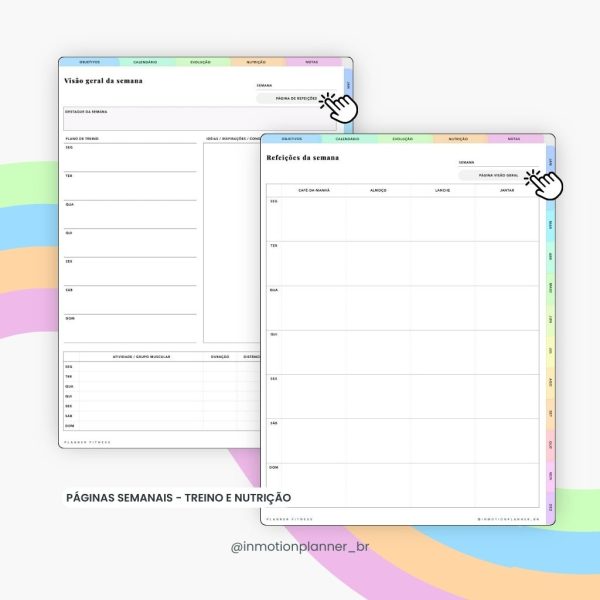 Planner Fitness Digital - Planner de Treino e Bem-Estar (Portugais) - Image 6