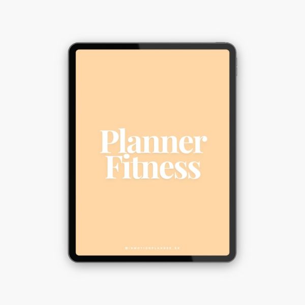 Planner Fitness Digital - Planner de Treino e Bem-Estar (Portugais)