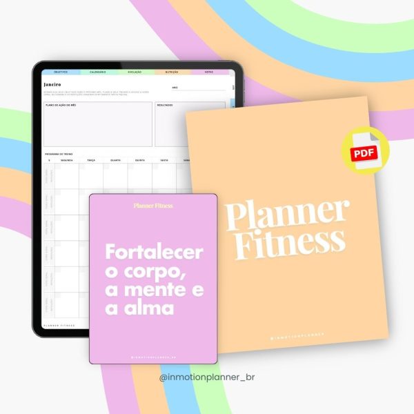 Planner Fitness Digital - Planner de Treino e Bem-Estar (Portugais) - Image 4