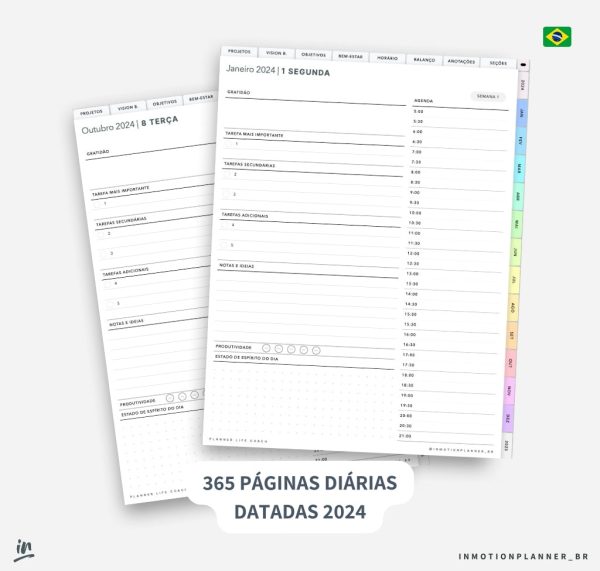 Planner Life Coach 2024 (Portugais) - Image 15