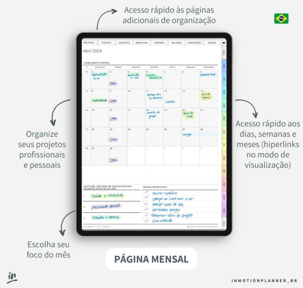 Planner Life Coach 2024 (Portugais) - Image 18