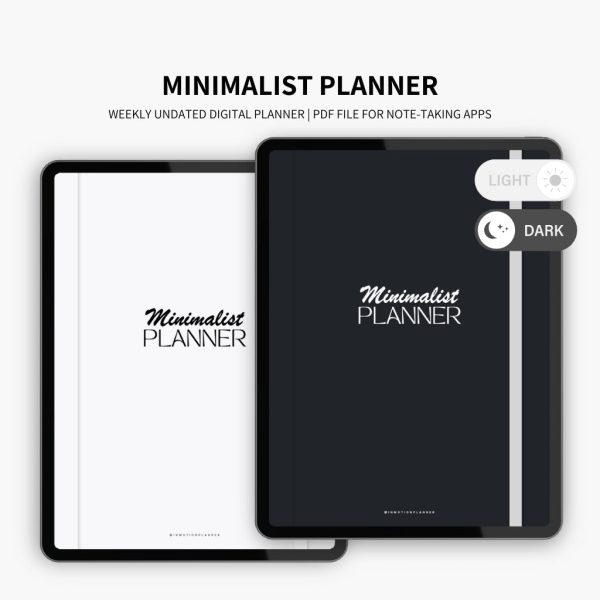 Planner Minimaliste non daté - 52 semaines - Image 10